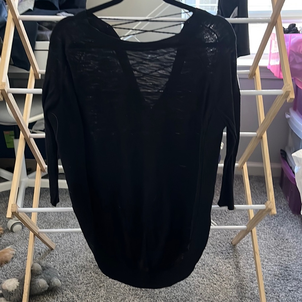 Black sweater
